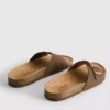 Mule-Sandalen mit Schnallenriemen