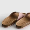 Mule-Sandalen mit Schnallenriemen