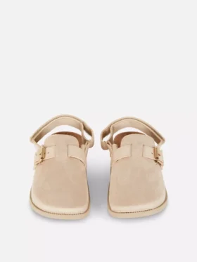 Mules mit geschlossener Zehenpartie als Sandalen