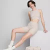 Nahtlose, gerippte Sportshorts