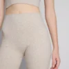 Nahtlose, gerippte Sportshorts