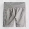 Nahtlose, hochglänzende Aktiv-Shorts