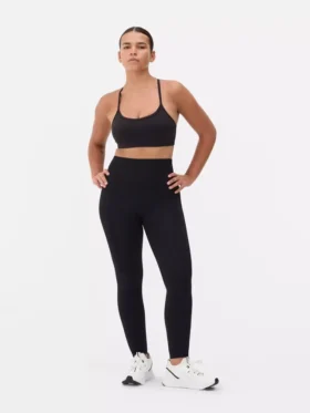 Nahtlose Leggings mit hoher Taille