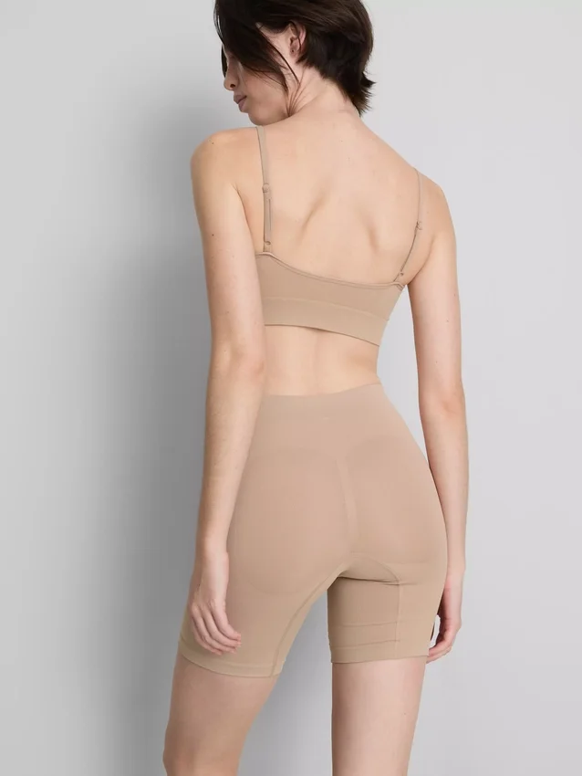 Nahtlose Shorts mit Po-Lifting-Effekt