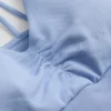 Nahtloses Crop-Top mit Trägern