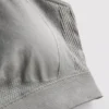 Nahtloses, hochglänzendes Active-Crop-Top