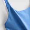 Nahtloses, kurz geschnittenes Cami-Top