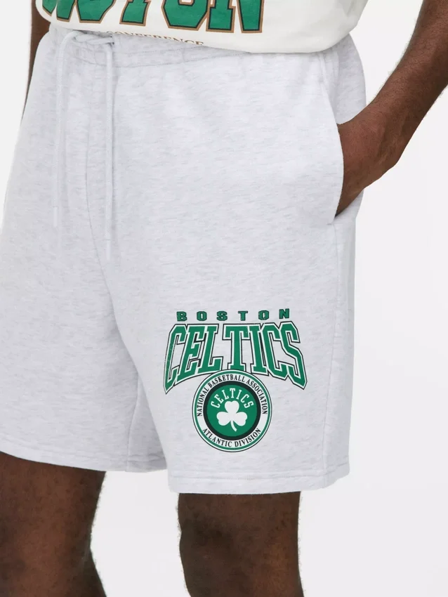 NBA Boston Celtics Shorts mit Kordelzug