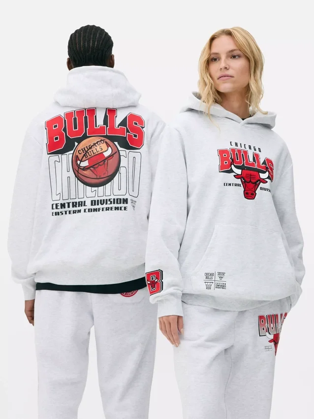 NBA Chicago Bulls Logo-Hoodie
