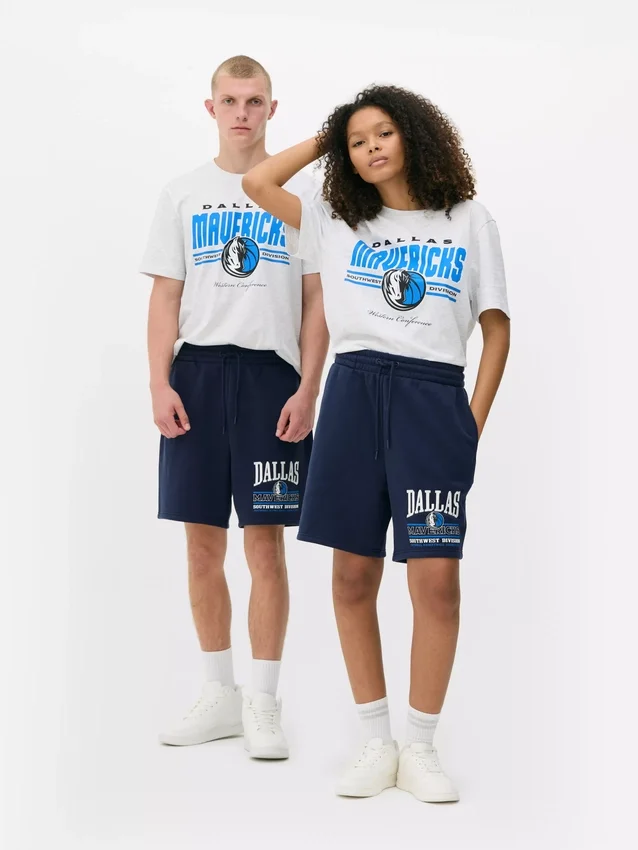 NBA Dallas Mavericks Shorts mit Kordelzug