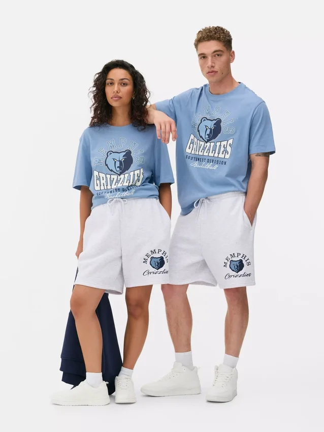 NBA Memphis Grizzlies Shorts mit Kordelzug
