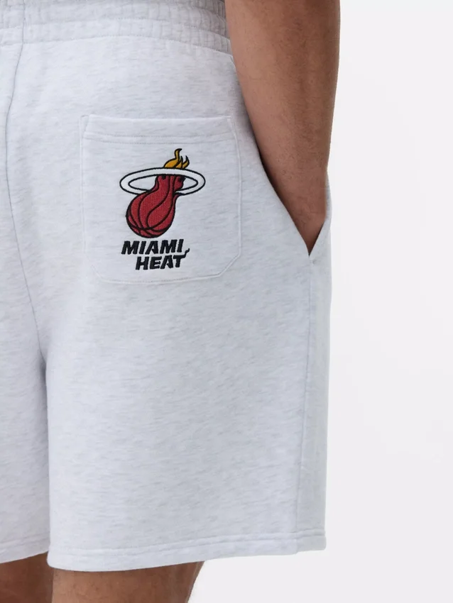 NBA Miami Heat Shorts mit Kordelzug