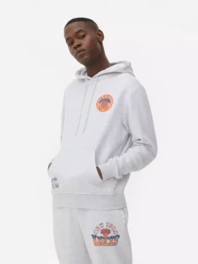 NBA New York Knicks Kapuushirt mit Kordelzug