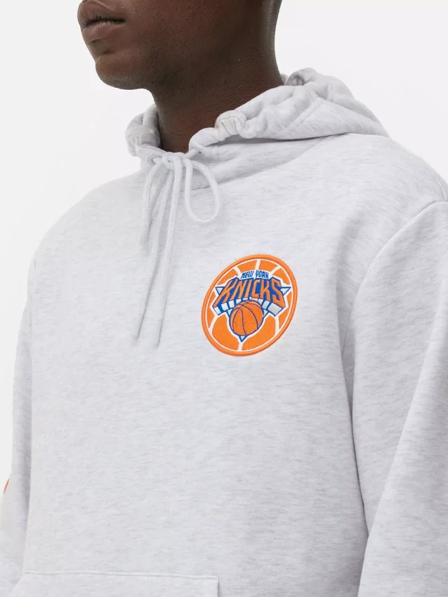 NBA New York Knicks Kapuushirt mit Kordelzug