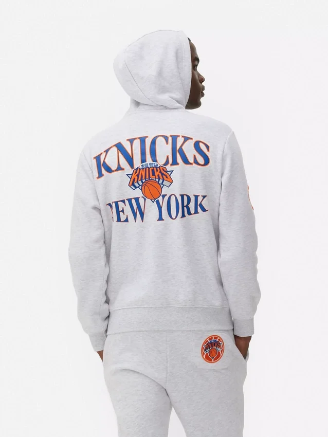 NBA New York Knicks Kapuushirt mit Kordelzug