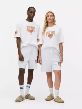 NBA New York Knicks Shorts mit Kordelzug