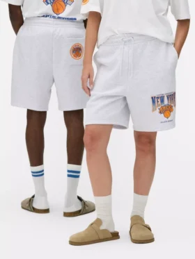 NBA New York Knicks Shorts mit Kordelzug