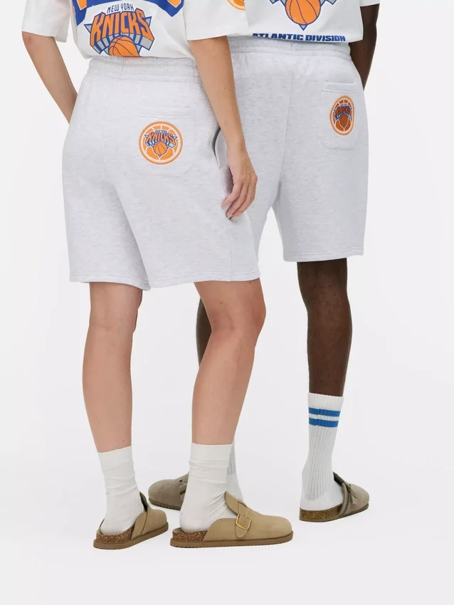 NBA New York Knicks Shorts mit Kordelzug
