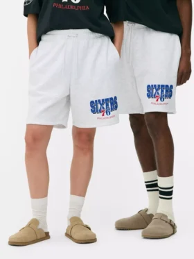 NBA Philadelphia 76ers Shorts mit Kordelzug
