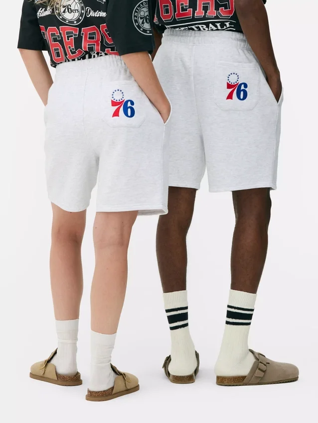 NBA Philadelphia 76ers Shorts mit Kordelzug