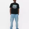 Neon-Hemd mit Miami-Motiv