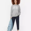 New York Oversize-Sweatshirt mit Grafikprint