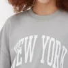 New York Oversize-Sweatshirt mit Grafikprint
