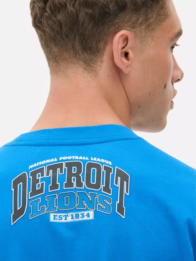 NFL Detroit Lions bedrucktes T-Shirt