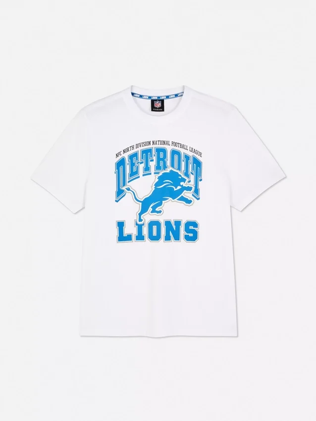 NFL Detroit Lions bedrucktes T-Shirt