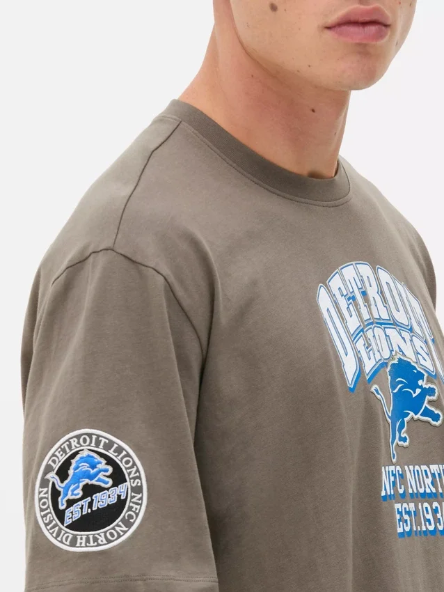 NFL Detroit Lions Logo-Hemd