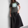 Nirvana-Band-T-Shirt aus gewaschener Baumwolle