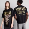 Nirvana-Hemd mit Engel-Motiv