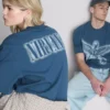 Nirvana-Hemd mit Engel-Motiv