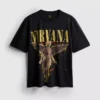 Nirvana-Hemd mit Engel-Motiv