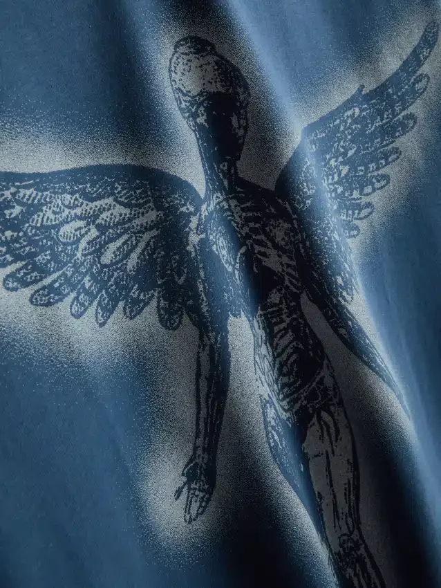 Nirvana-Hemd mit Engel-Motiv