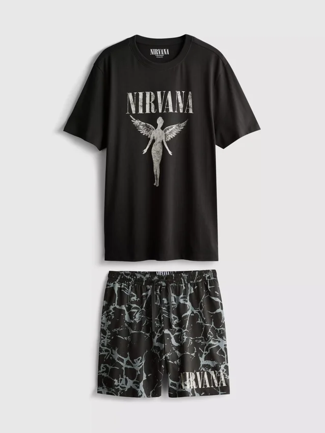 Nirvana Kurzschlafanzug-Set