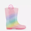 Ombra Glitzer-Regenstiefel