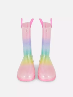Ombra Glitzer-Regenstiefel