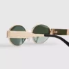 Ovale Sonnenbrille