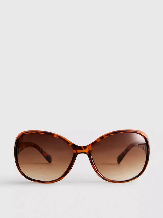 Ovale Sonnenbrille