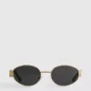 Ovale Sonnenbrille