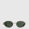 Ovale Sonnenbrille