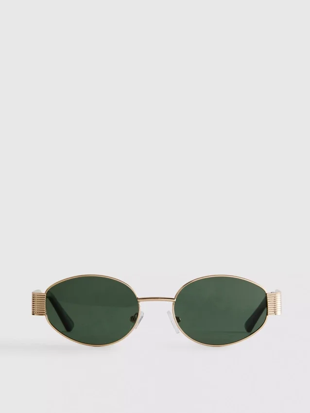 Ovale Sonnenbrille