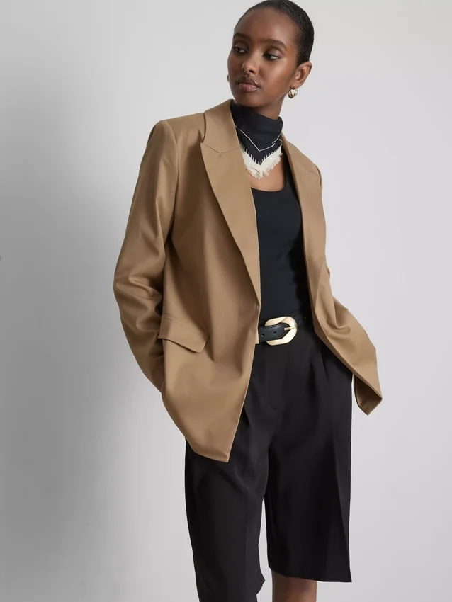 Oversize-Einreiher-Blazer