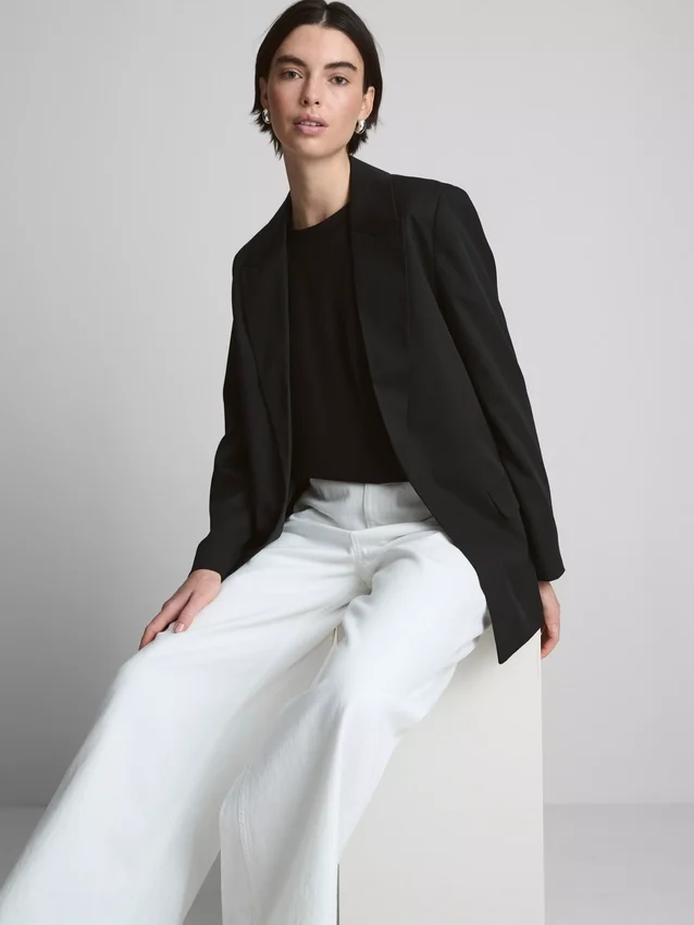 Oversize-Einreiher-Blazer