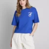 Oversize-Hemd mit Soleil-Print
