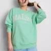 Oversize-Malibu-Sweatshirt mit hohem Baumwollanteil