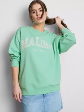 Oversize-Malibu-Sweatshirt mit hohem Baumwollanteil
