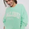 Oversize-Malibu-Sweatshirt mit hohem Baumwollanteil