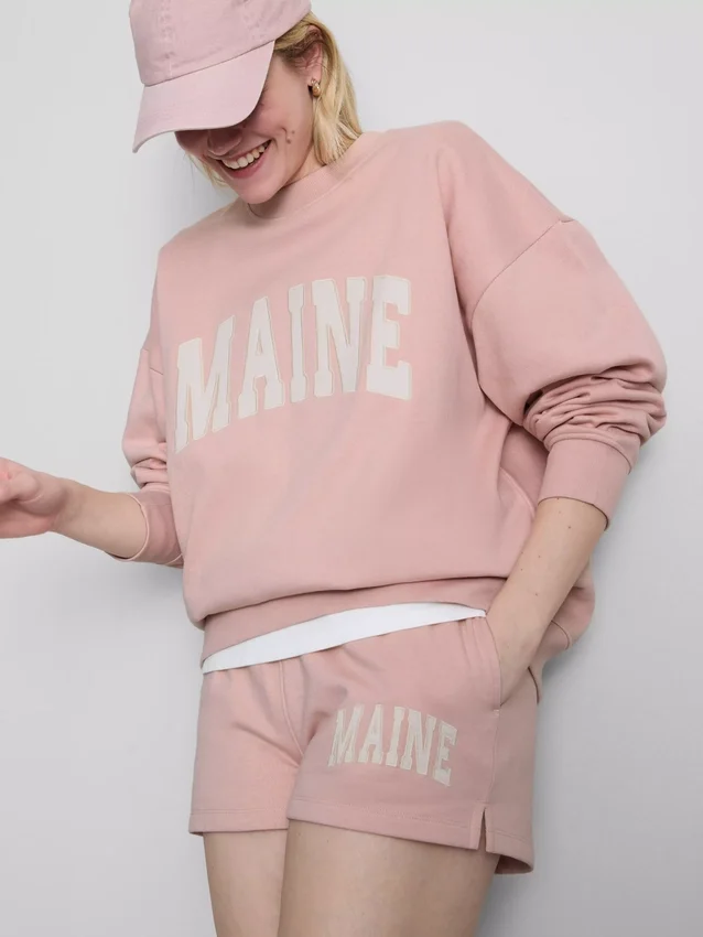 Oversize-Sweatshirt «Maine» mit hohem Baumwollanteil